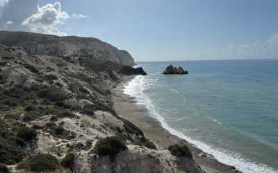 Wycieczka fakultatywna, Wycieczka na plażę Skała Afrodyty [35] z Pafos