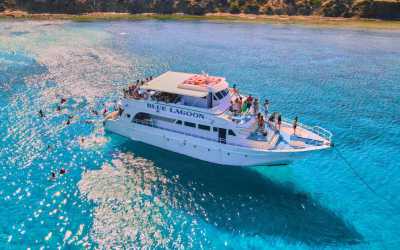 Wycieczka fakultatywna, Rejs na Blue Lagoon z Pafos rejs na zachód słońca z transferem z adresu