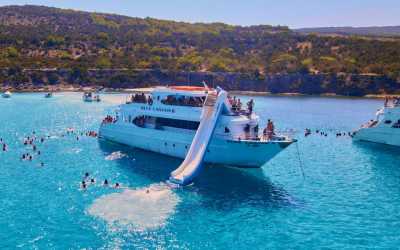 Wycieczka fakultatywna, Wycieczka Rejs na Blue Lagoon z Pafos rejs poranny własny dojazd