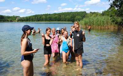 Obóz młodzieżowy, Olsztyn - obóz filmowy z Marysią Krasowską Manor Camp, 10 dni 9-16 lat